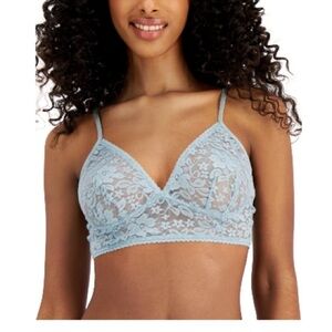 Inc International Concepts Women's
Lace Bralette Lingerie, Bue Amazonite size S